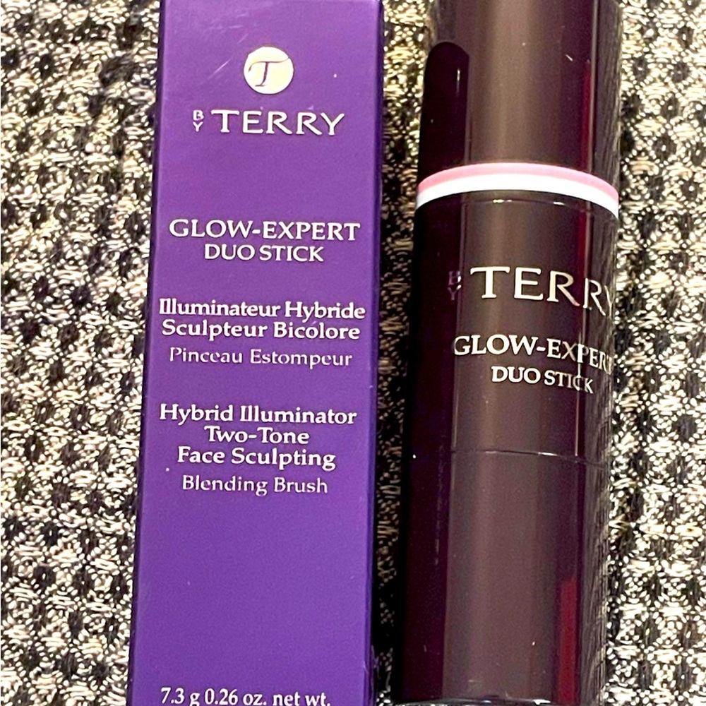 By Terry Glow Expert Duo Stick Hybrid Illuminator Face Sculpting - Cream Melba